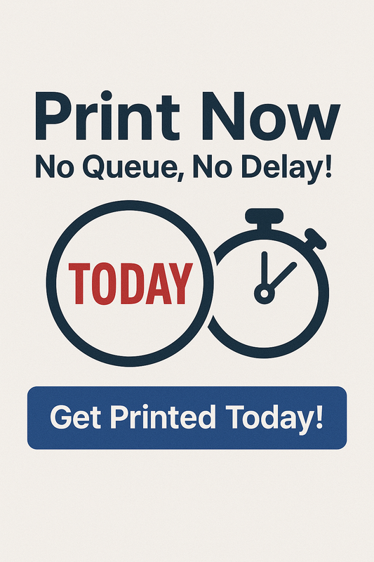 Print Now – No Queue, No Delay!